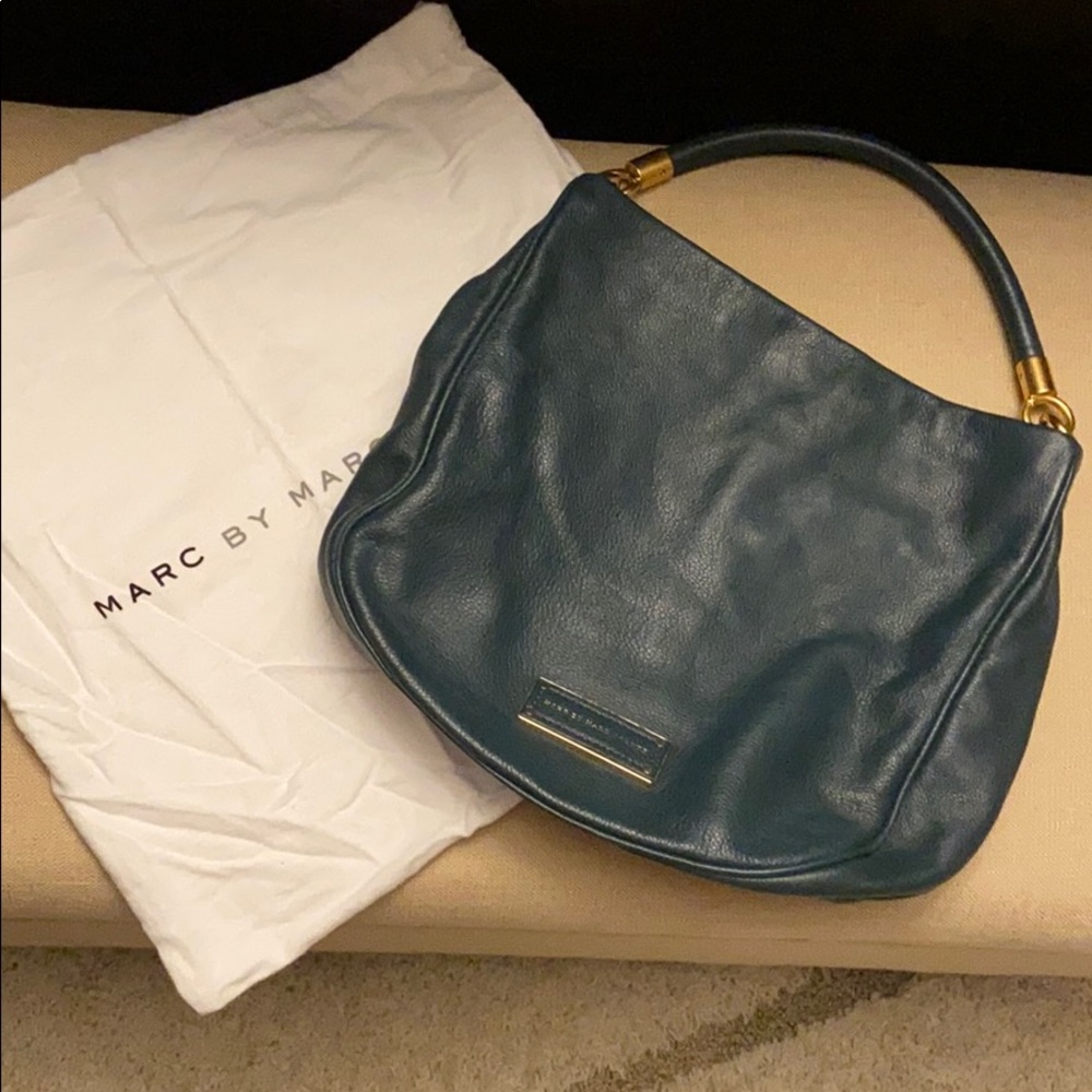 Marc by Marc Jacobs Hobo - Teal/Hunter Green